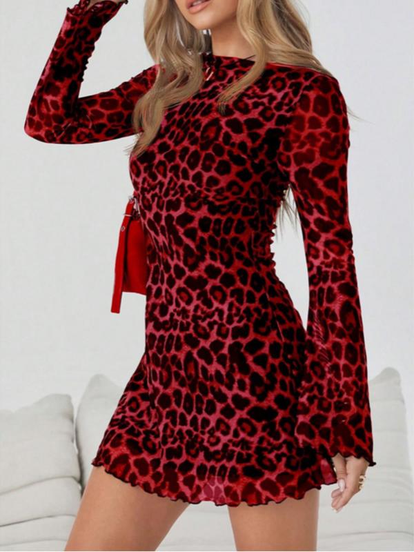 Juliara | Leopard Print Slim Dress