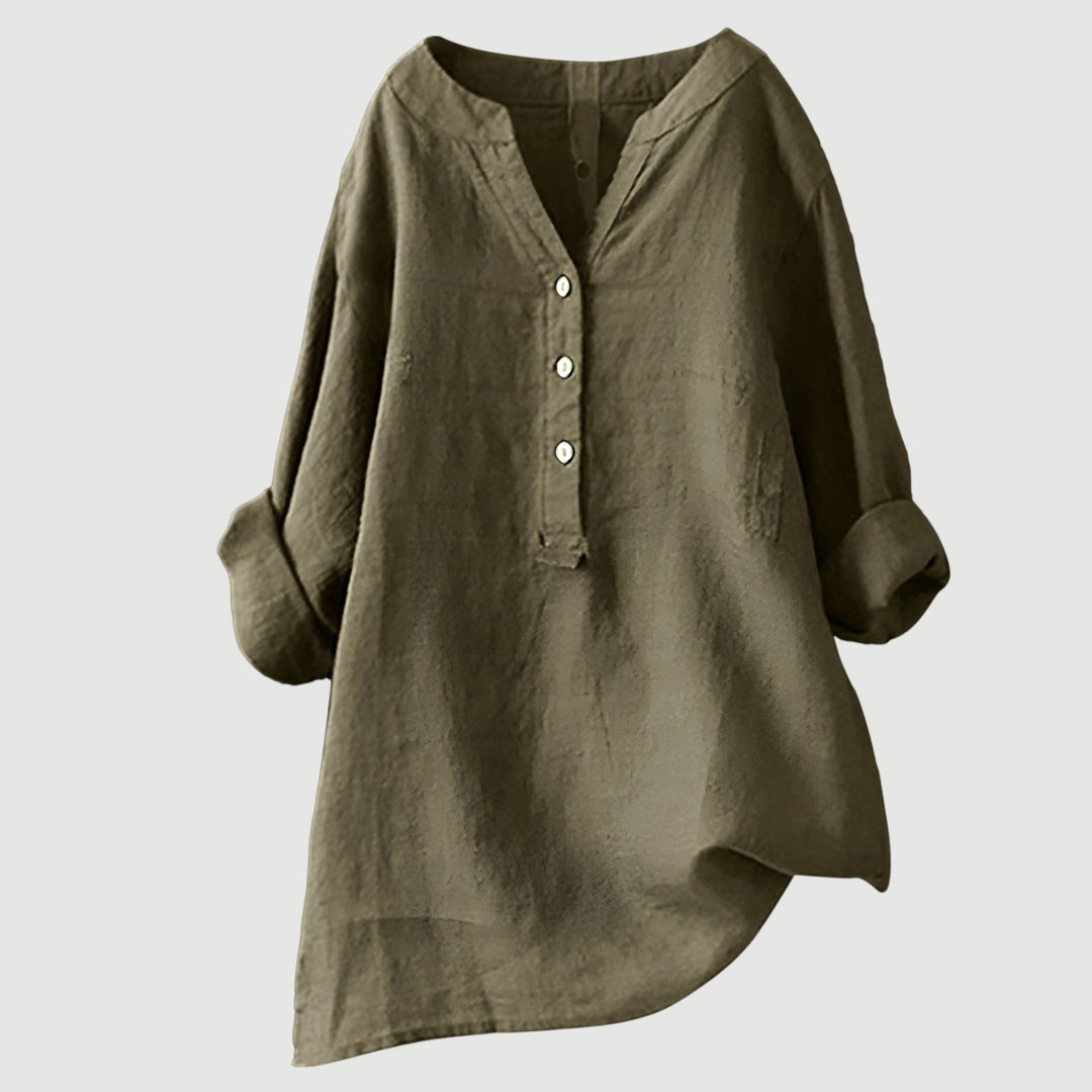 Thalira | Airy button-down shirt